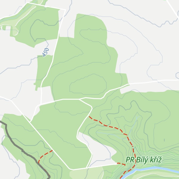 Map of Kamenná [Vratěnín]