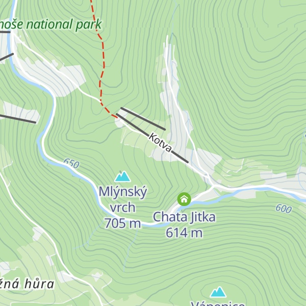 Map of Chata Medika