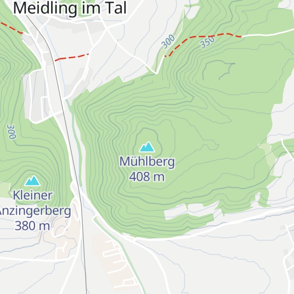 Map of Mühlberg