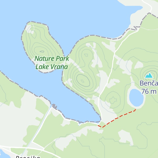 Map of Crnjac