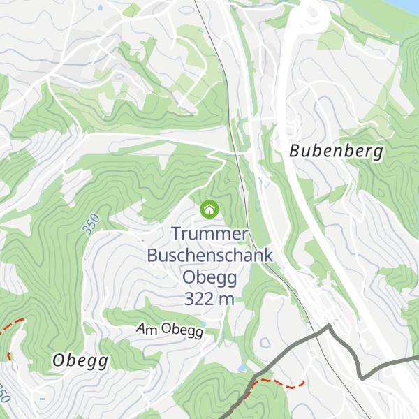 Map of Trummer Buschenschank Obegg