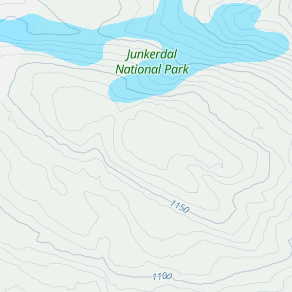 Map of Båshaugen