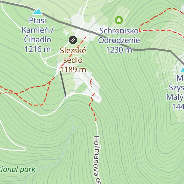 Map of Josefova bouda