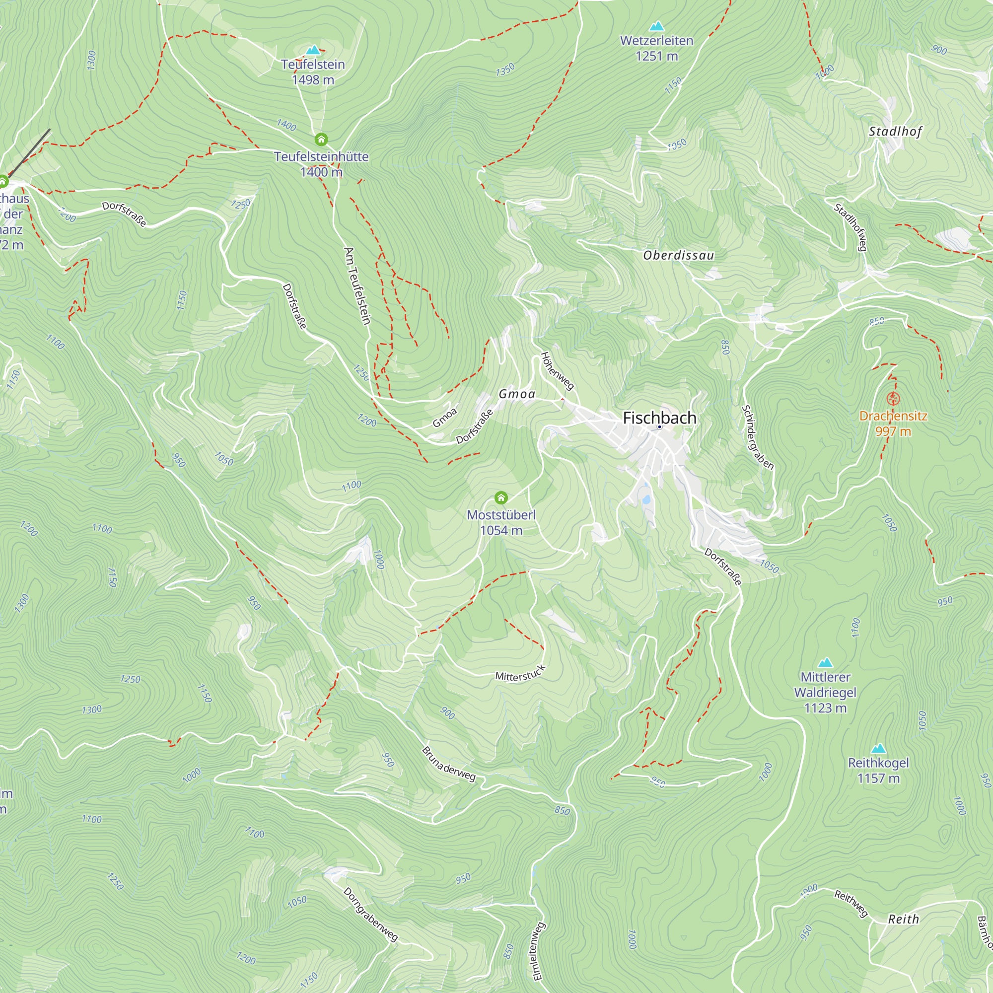 Urlaub am Bauernhof Hönigshof map
