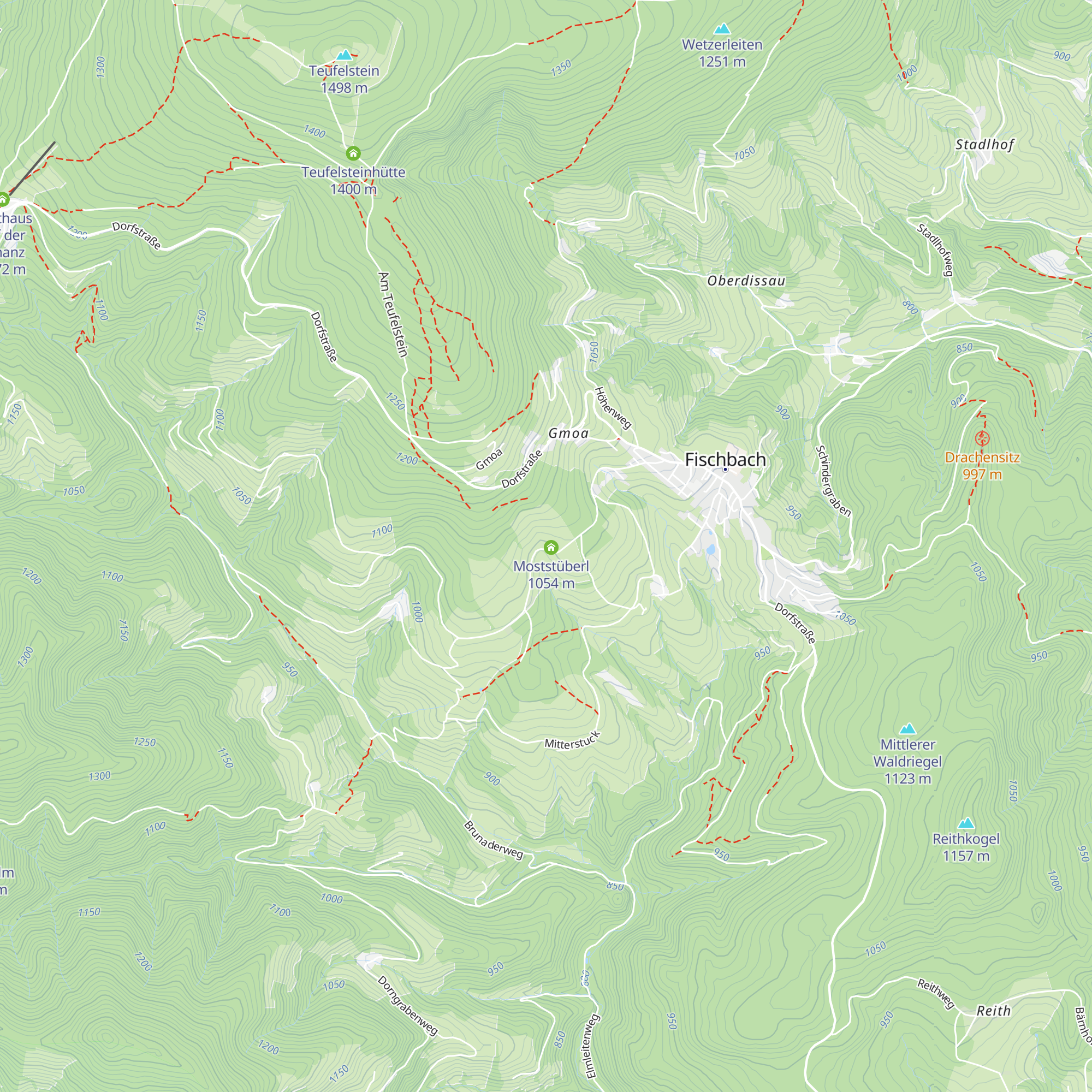 Urlaub am Bauernhof Hönigshof map
