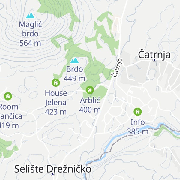 Map of Arblić