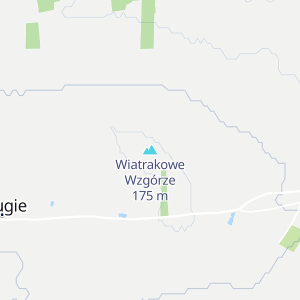 Map of Wiatrakowe Wzgórze