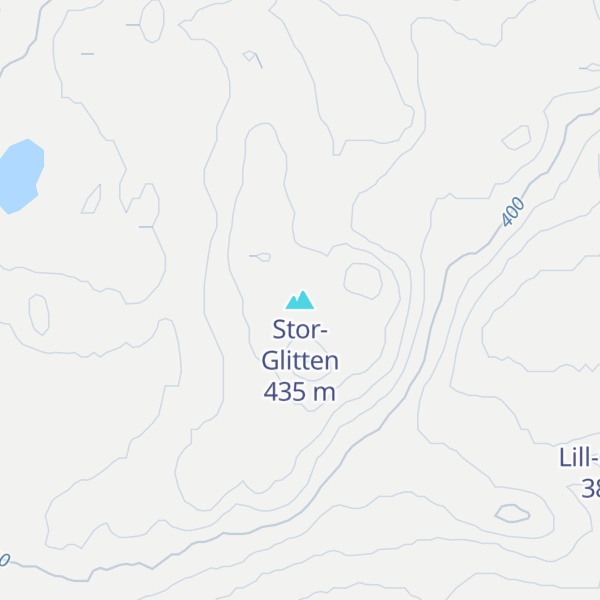 Map of Stor-Glitten