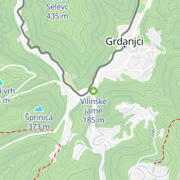 Map of Društveni dom Grdanjci