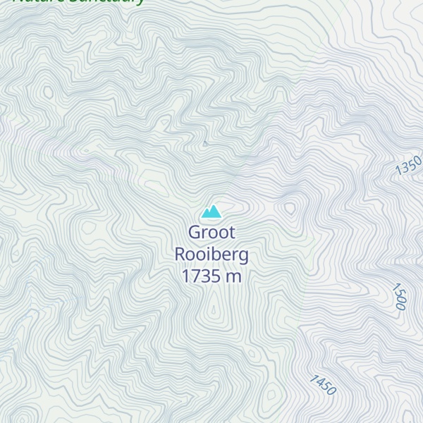 Map of Groot Rooiberg
