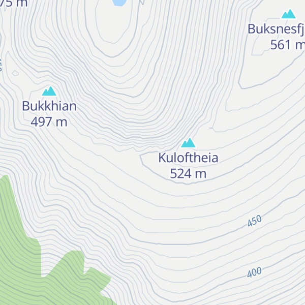 Map of Sørdalsflogan