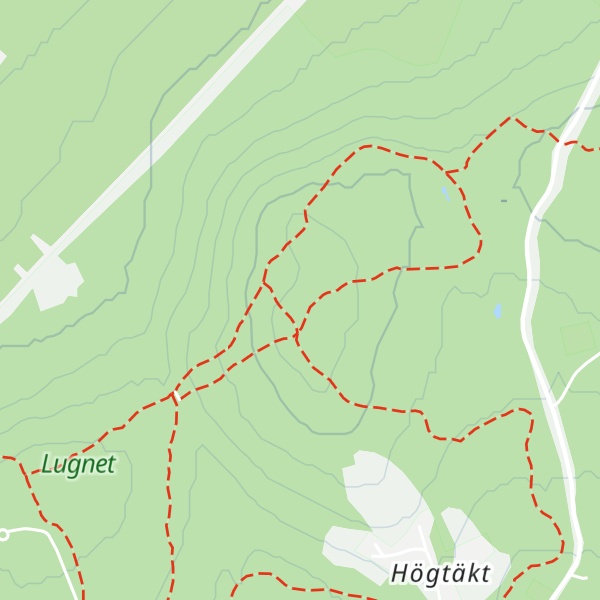 Map of Jungfruberget