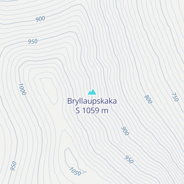 Map of Bryllaupskaka S