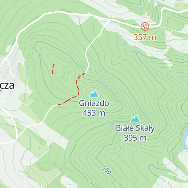 Map of Gniazdo