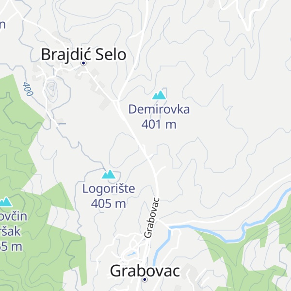 Map of Guesthouse Šebalj