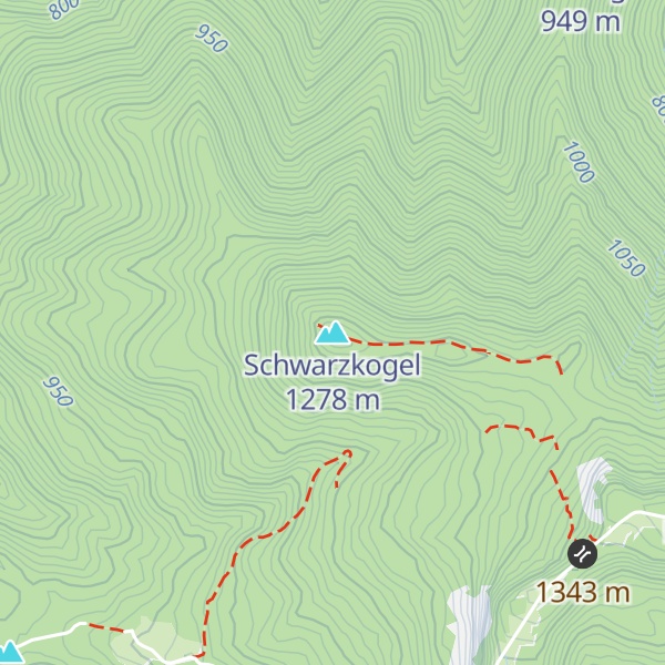 Map of Schwarzkogel