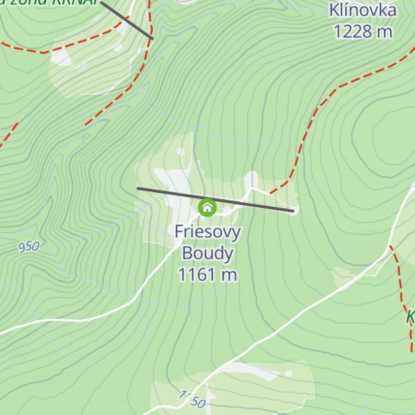 Map of Friesovy Boudy