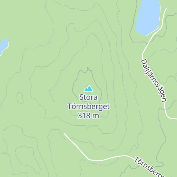 Map of Stora Törnsberget
