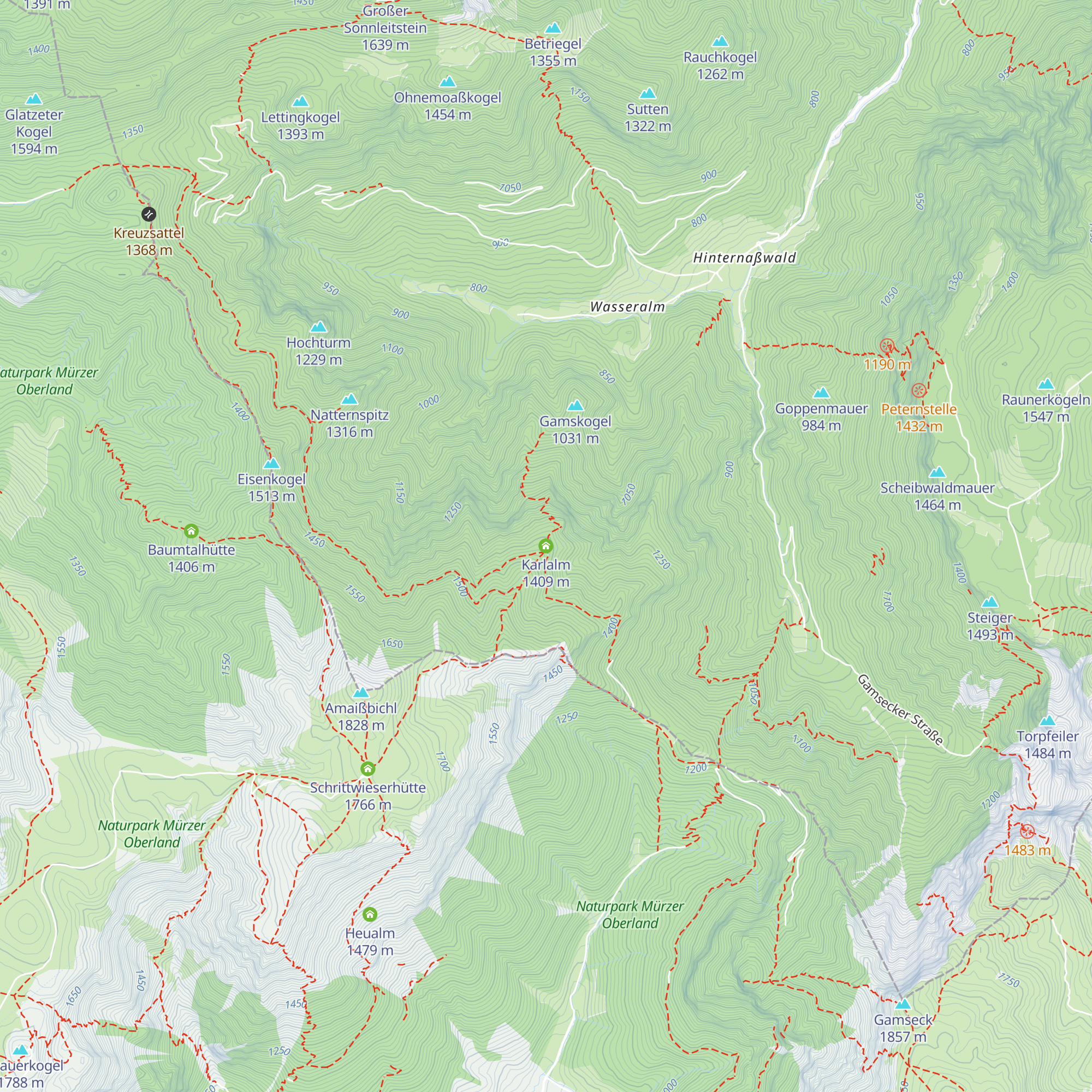 Karlalm map