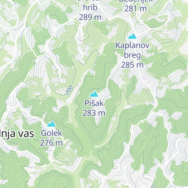 Map of Pišak