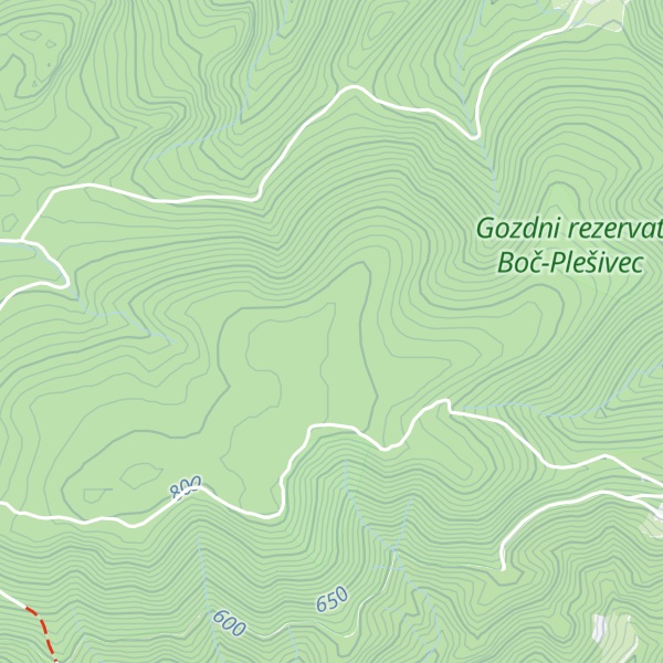 Map of Plešivec