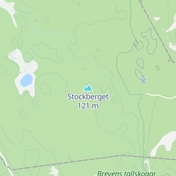 Map of Stockberget