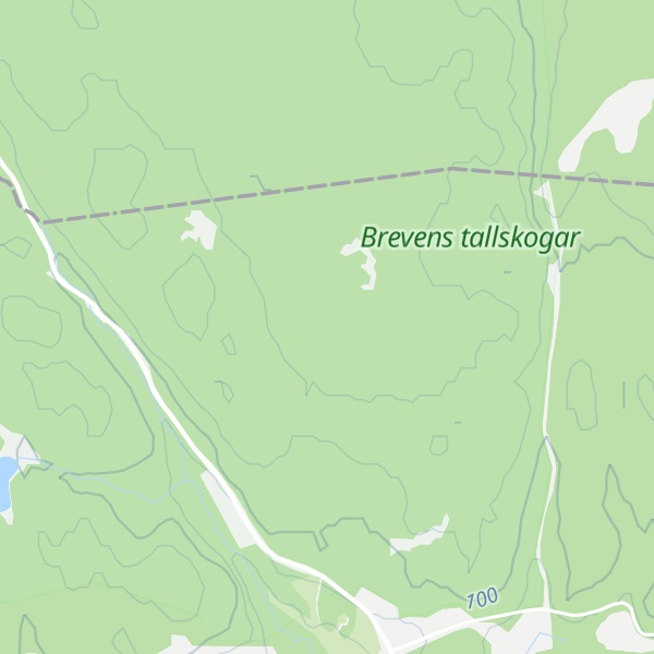 Map of Skrämmebergen