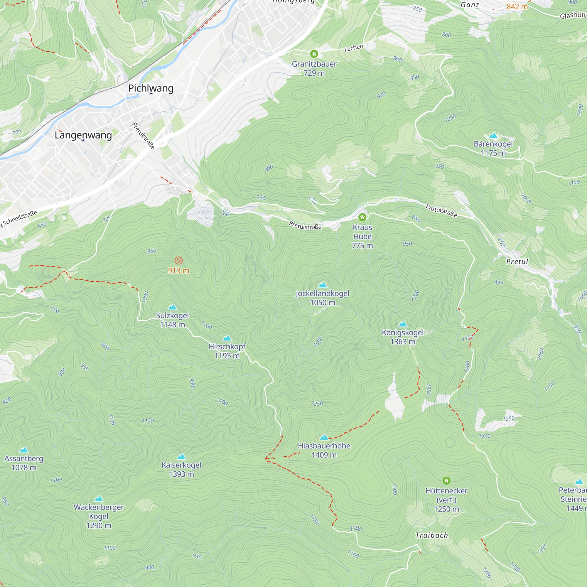 Fischteichhütte map