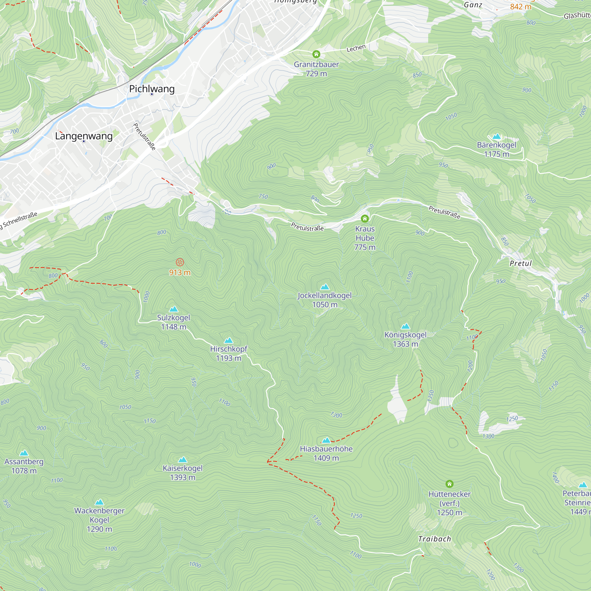 Fischteichhütte map