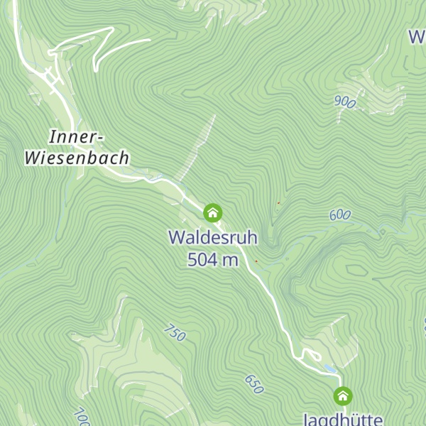 Map of Waldesruh