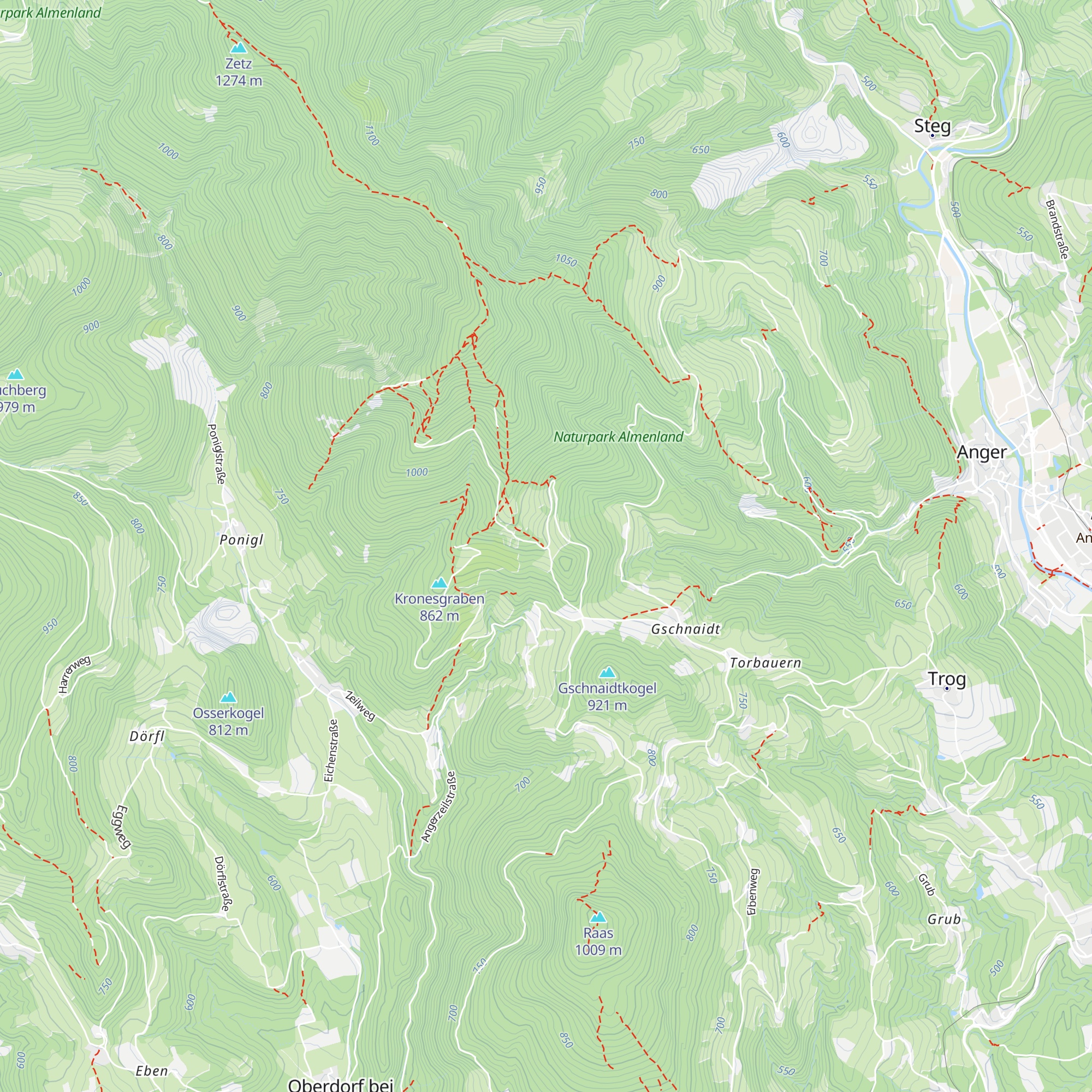 Wittgruberhof, Jugendh. map