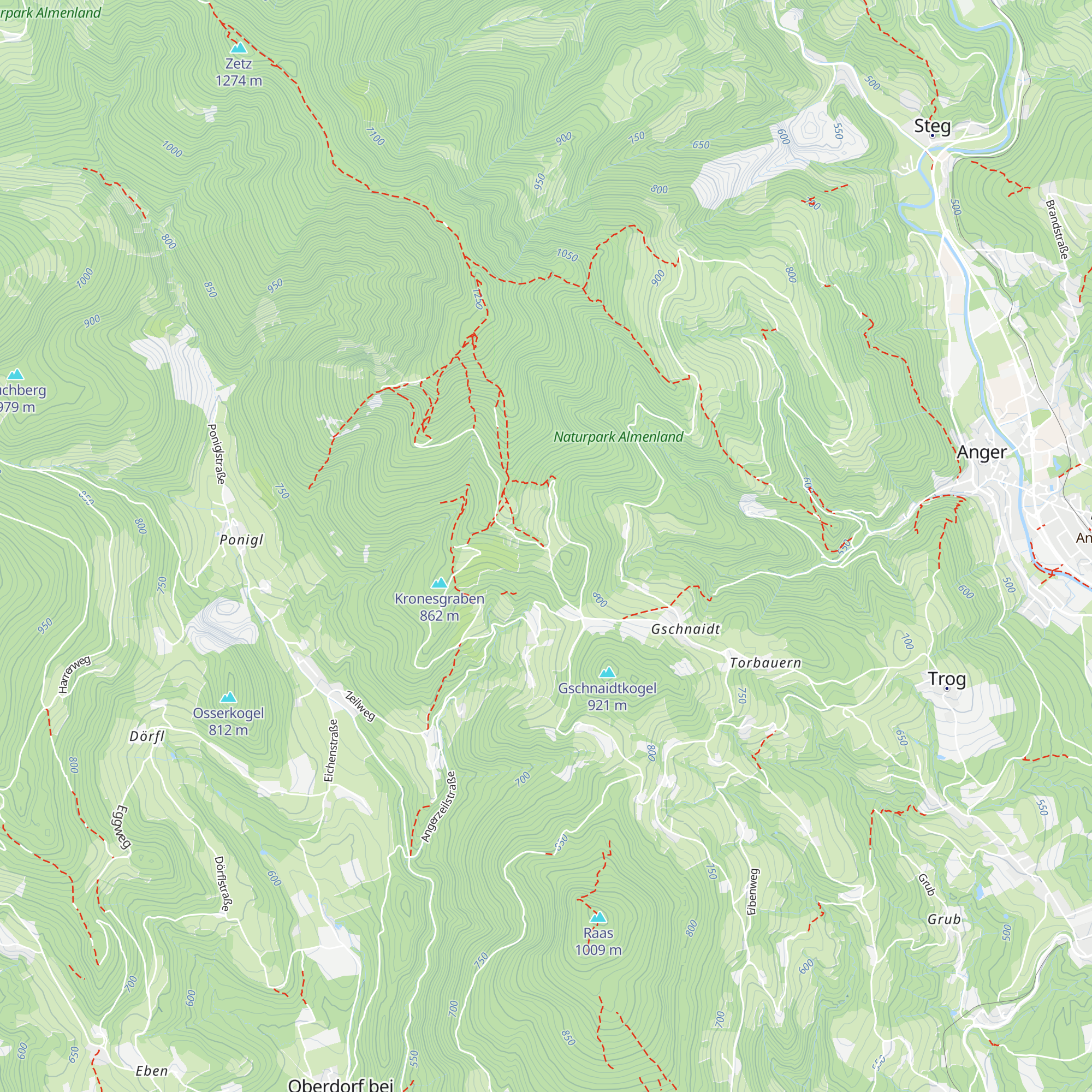 Wittgruberhof, Jugendh. map