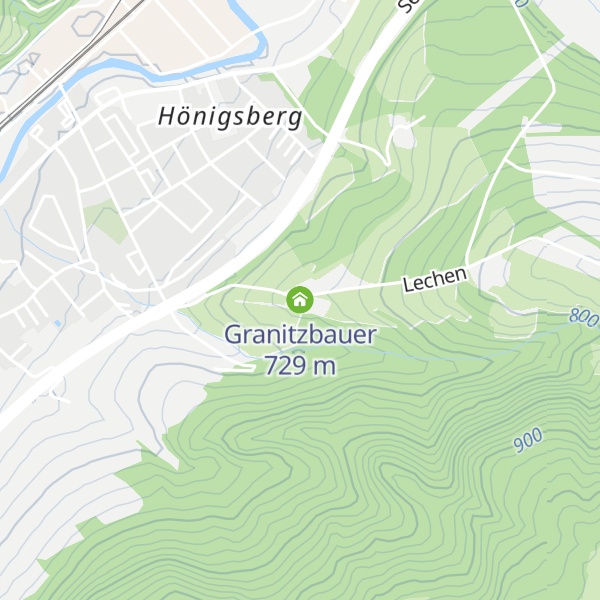 Map of Granitzbauer