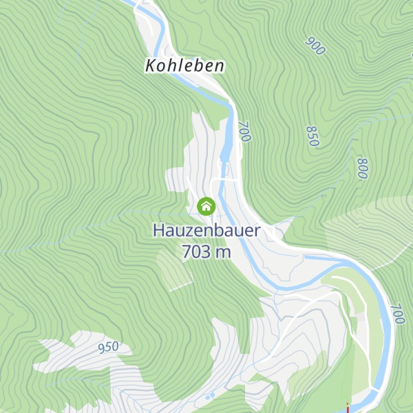 Map of Hauzenbauer