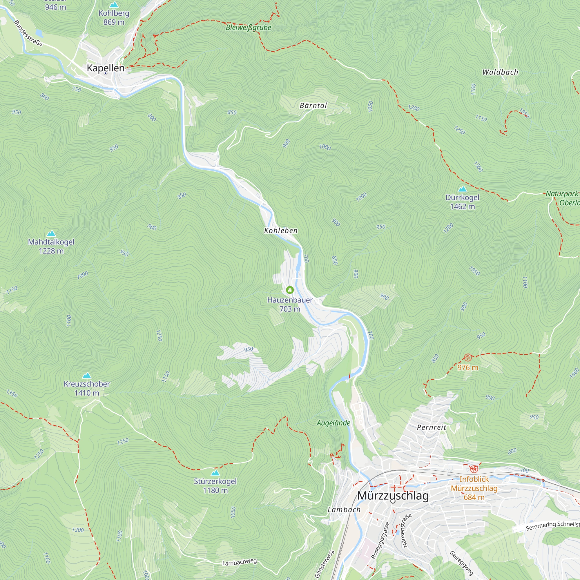 Hauzenbauer map