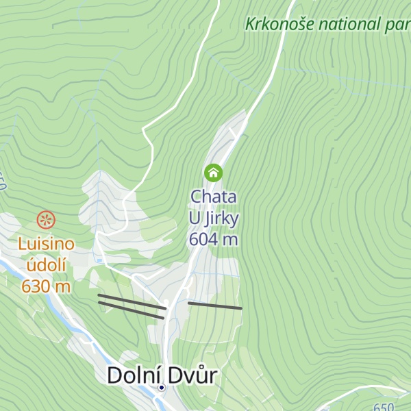 Map of Chata Gall