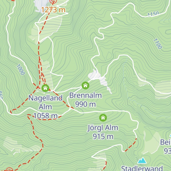 Map of Brennalm