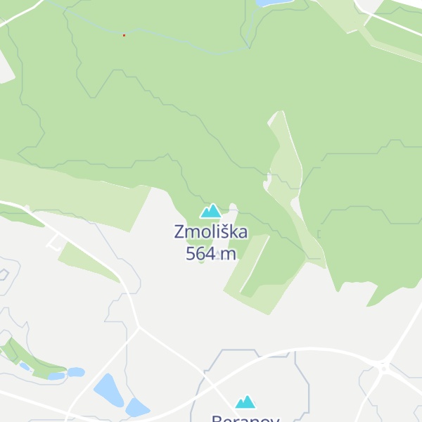 Map of Zmoliška
