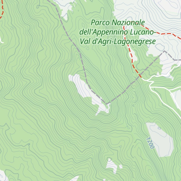 Map of Monte Cavallo
