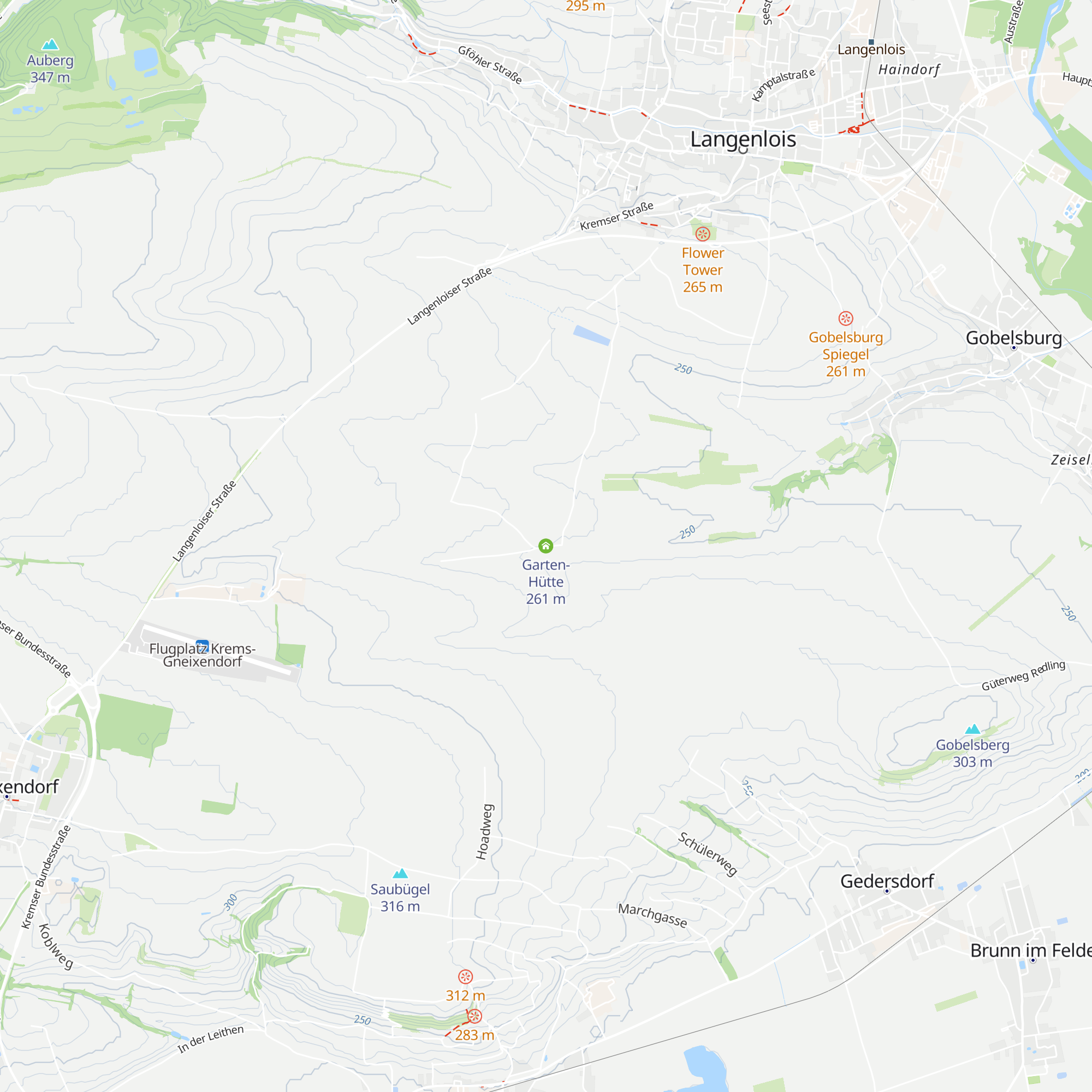 Garten-Hütte map