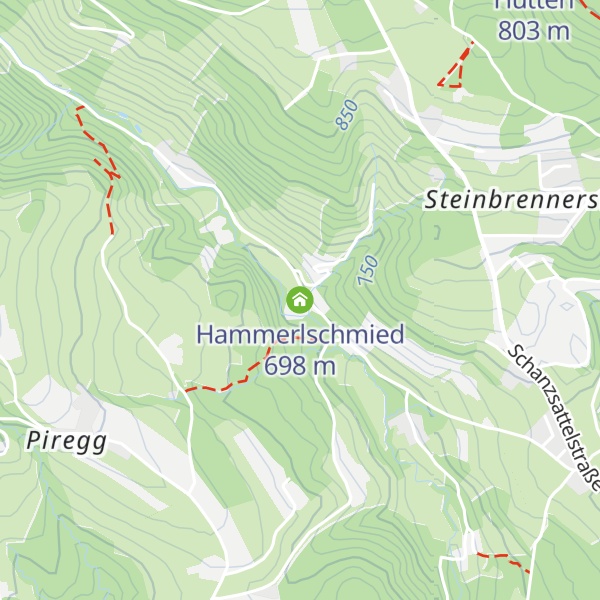 Map of Hammerlschmied