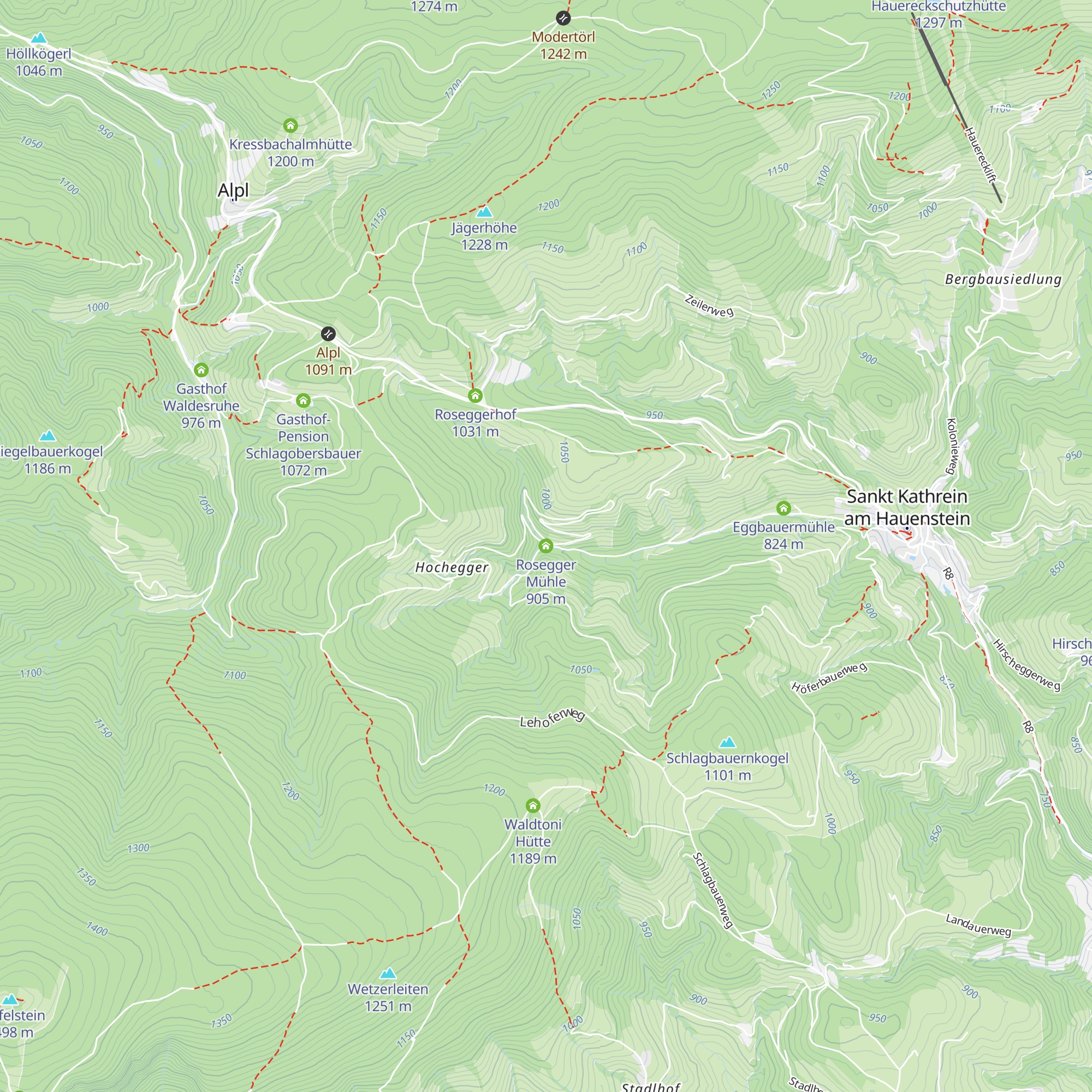 Rosegger Mühle map