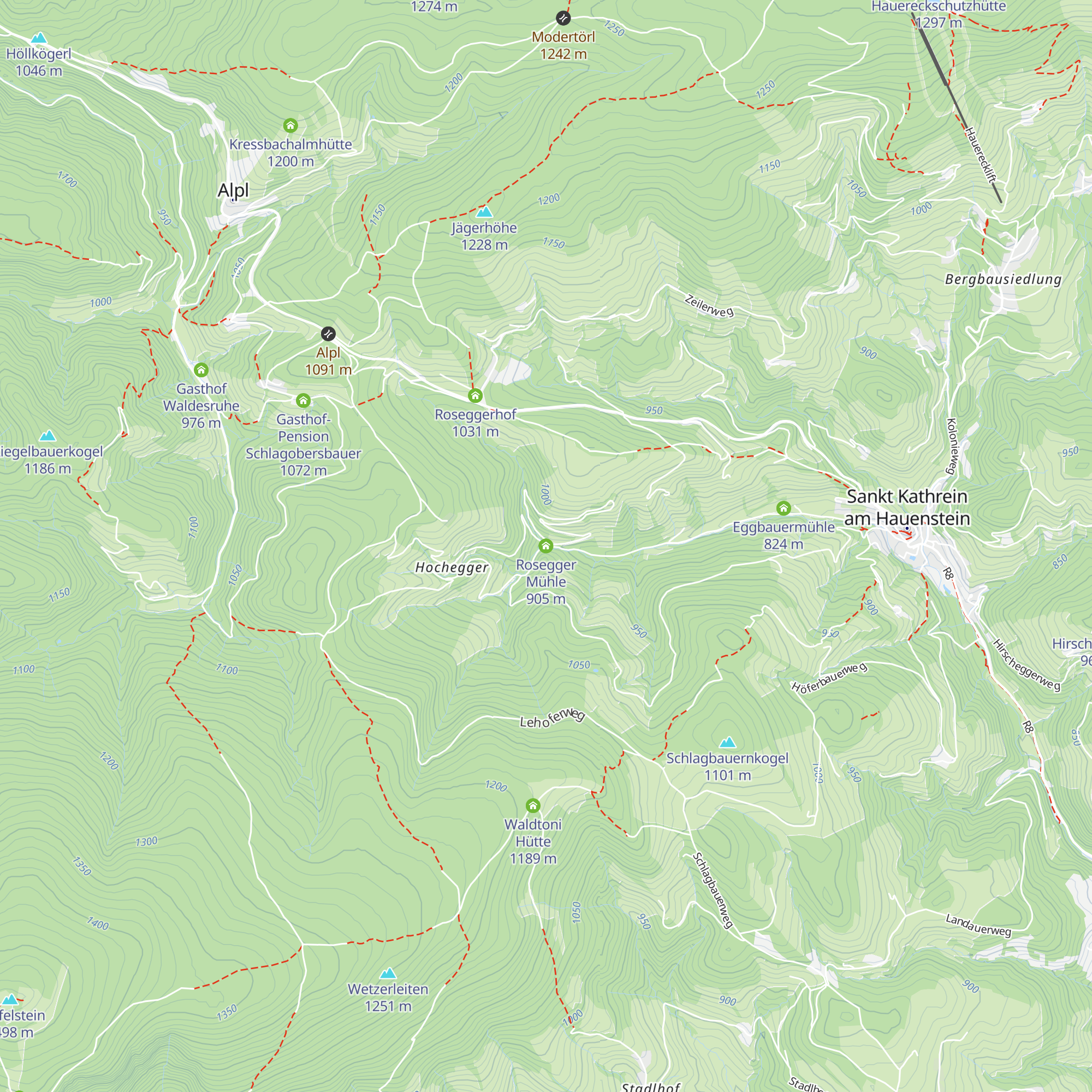 Rosegger Mühle map