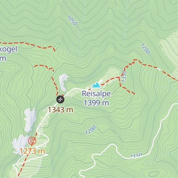 Map of Reisalpen Schutzhaus