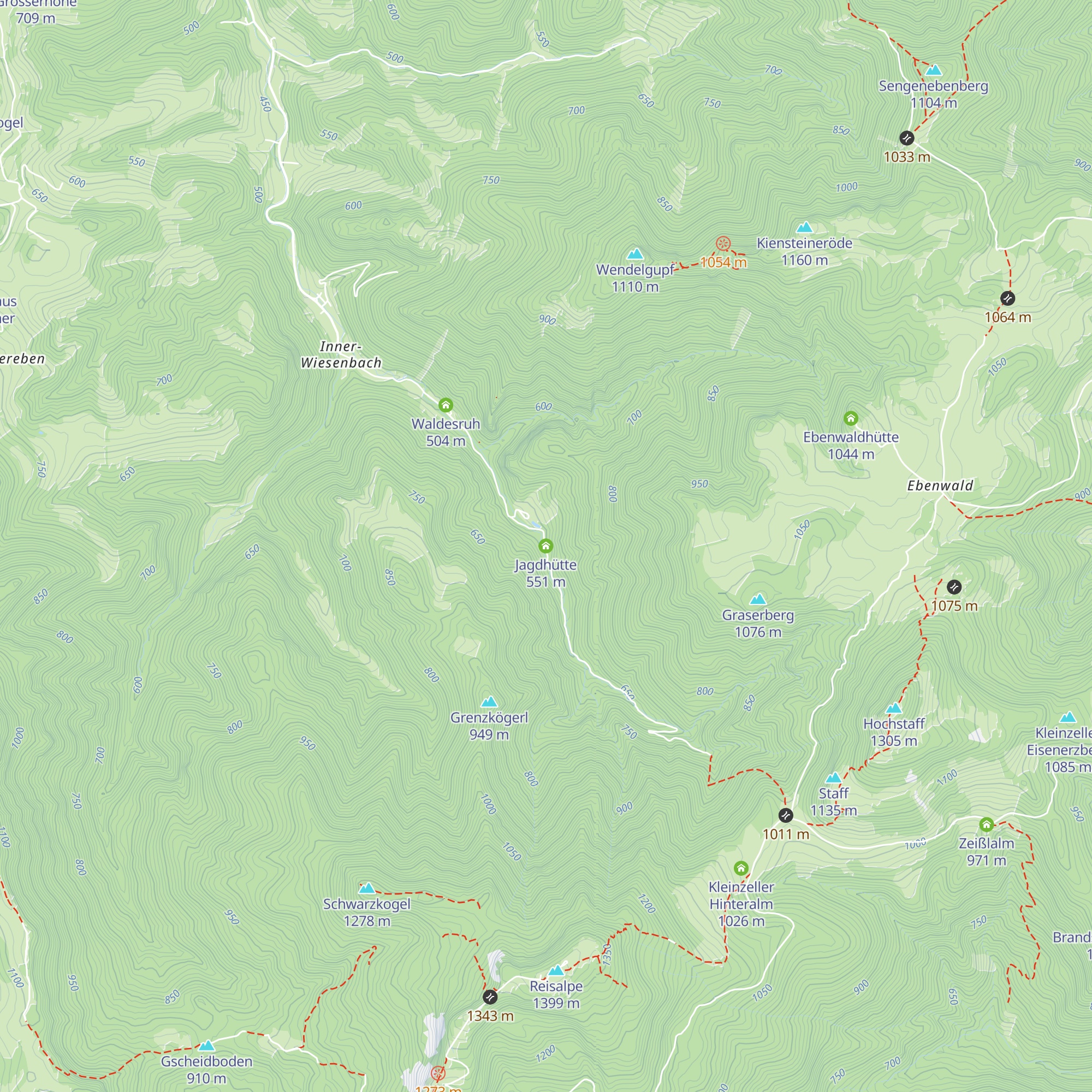Jagdhütte map