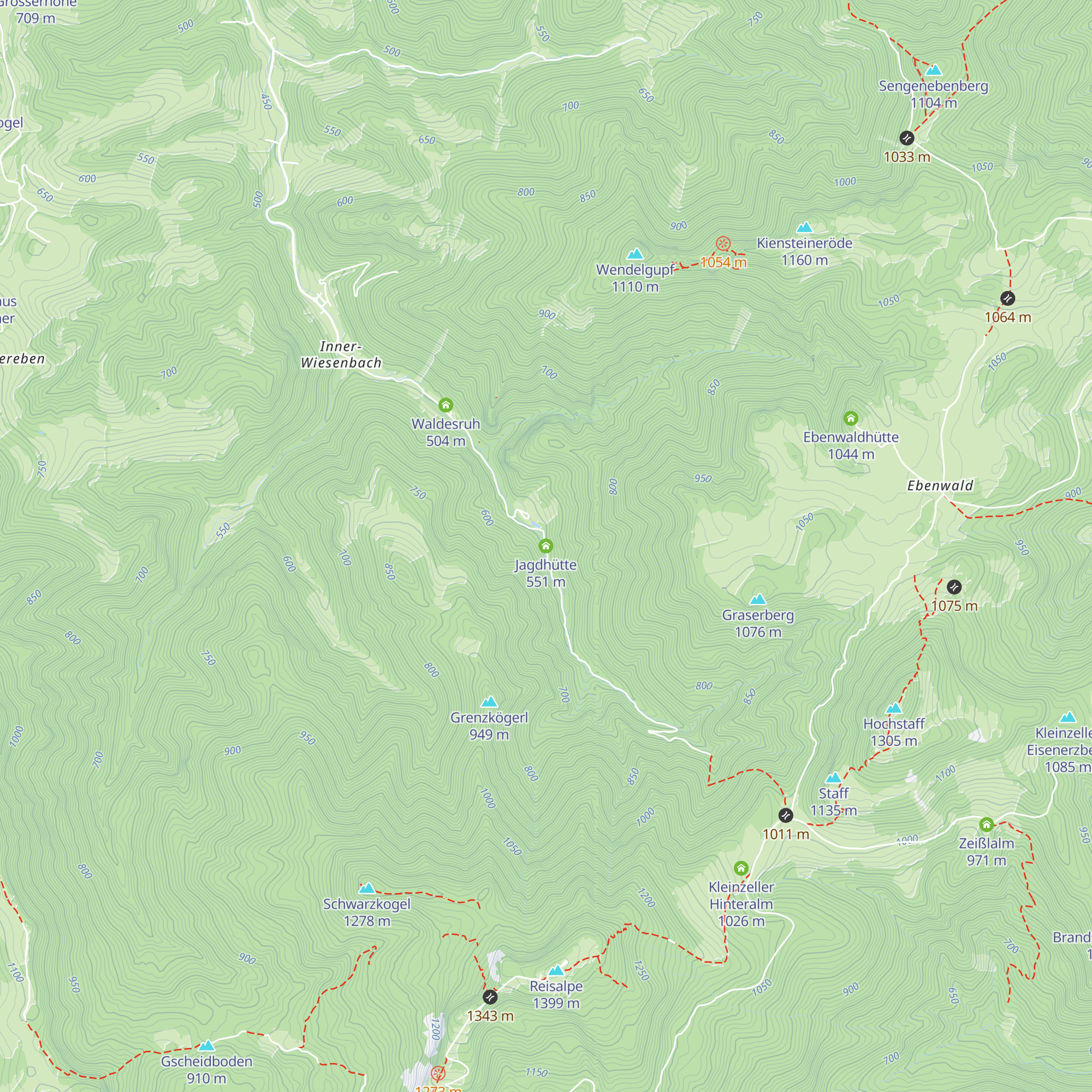 Jagdhütte map