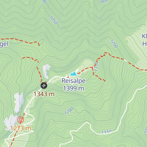 Map of Reisalpe