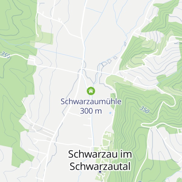Map of Schwarzaumühle