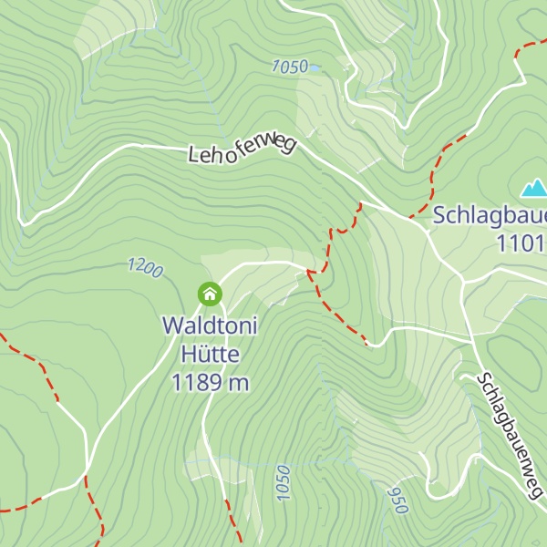 Map of Waldtoni Alm