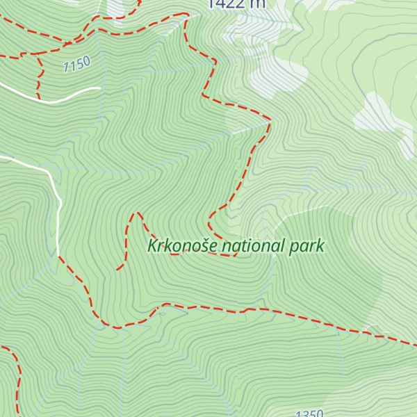 Map of Lovecká chata